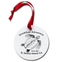 Load image into Gallery viewer, SEA Holiday Ornament - white