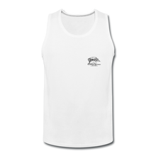 Load image into Gallery viewer, SEA Men’s Premium Tank Turtle Logo - white