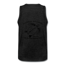 Load image into Gallery viewer, SEA Men’s Premium Tank Turtle Logo - charcoal gray