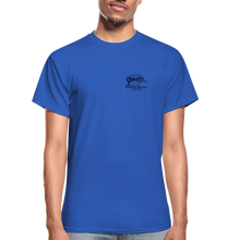 Load image into Gallery viewer, SEA Tree and Tent Logo Gildan Ultra Cotton Adult T-Shirt - royal blue