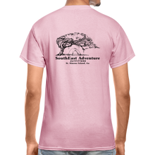 Load image into Gallery viewer, SEA Tree and Tent Logo Gildan Ultra Cotton Adult T-Shirt - light pink