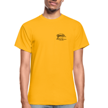 Load image into Gallery viewer, SEA Tree and Tent Logo Gildan Ultra Cotton Adult T-Shirt - gold