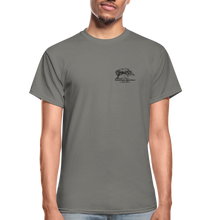 Load image into Gallery viewer, SEA Tree and Tent Logo Gildan Ultra Cotton Adult T-Shirt - charcoal