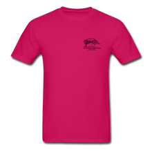 Load image into Gallery viewer, SEA Tree and Tent Logo Gildan Ultra Cotton Adult T-Shirt - fuchsia