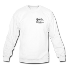 Load image into Gallery viewer, SEA Tree and Tent Logo Crewneck Sweatshirt - white