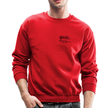 Load image into Gallery viewer, SEA Tree and Tent Logo Crewneck Sweatshirt - red