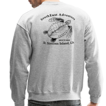 Load image into Gallery viewer, SEA Turtle Logo Crewneck Sweatshirt - heather gray