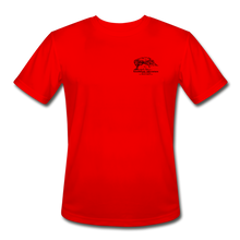 Load image into Gallery viewer, SEA Tree and Tent Logo Men’s Moisture Wicking Performance T-Shirt - red