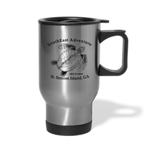 Load image into Gallery viewer, SEA Turtle Logo Travel Mug - silver