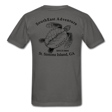 Load image into Gallery viewer, SEA Turtle Logo Cotton Fruit of the Loom T-Shirt - charcoal