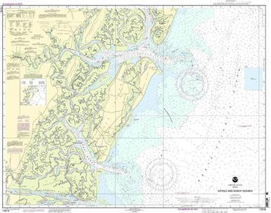11510 - Sapelo & Doboy Sounds Nautical Chart