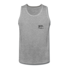 Load image into Gallery viewer, SEA Men’s Premium Tank Turtle Logo - heather gray
