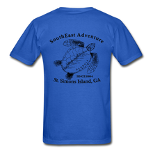 Load image into Gallery viewer, SEA Turtle Logo Gildan Ultra Cotton Adult T-Shirt - royal blue
