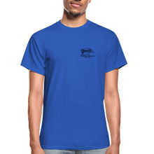 Load image into Gallery viewer, SEA Tree and Tent Logo Gildan Ultra Cotton Adult T-Shirt - royal blue
