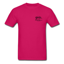 Load image into Gallery viewer, SEA Tree and Tent Logo Gildan Ultra Cotton Adult T-Shirt - fuchsia
