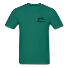 Load image into Gallery viewer, SEA Tree and Tent Logo Gildan Ultra Cotton Adult T-Shirt - petrol
