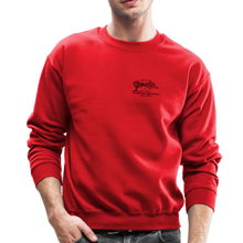 Load image into Gallery viewer, SEA Tree and Tent Logo Crewneck Sweatshirt - red
