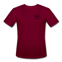 Load image into Gallery viewer, SEA Tree and Tent Logo Men’s Moisture Wicking Performance T-Shirt - burgundy
