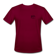 Load image into Gallery viewer, SEA Turtle Logo Men’s Moisture Wicking Performance T-Shirt - burgundy

