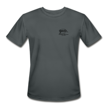 Load image into Gallery viewer, SEA Turtle Logo Men’s Moisture Wicking Performance T-Shirt - charcoal
