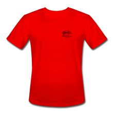 Load image into Gallery viewer, SEA Turtle Logo Men’s Moisture Wicking Performance T-Shirt - red
