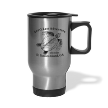 Load image into Gallery viewer, SEA Turtle Logo Travel Mug - silver
